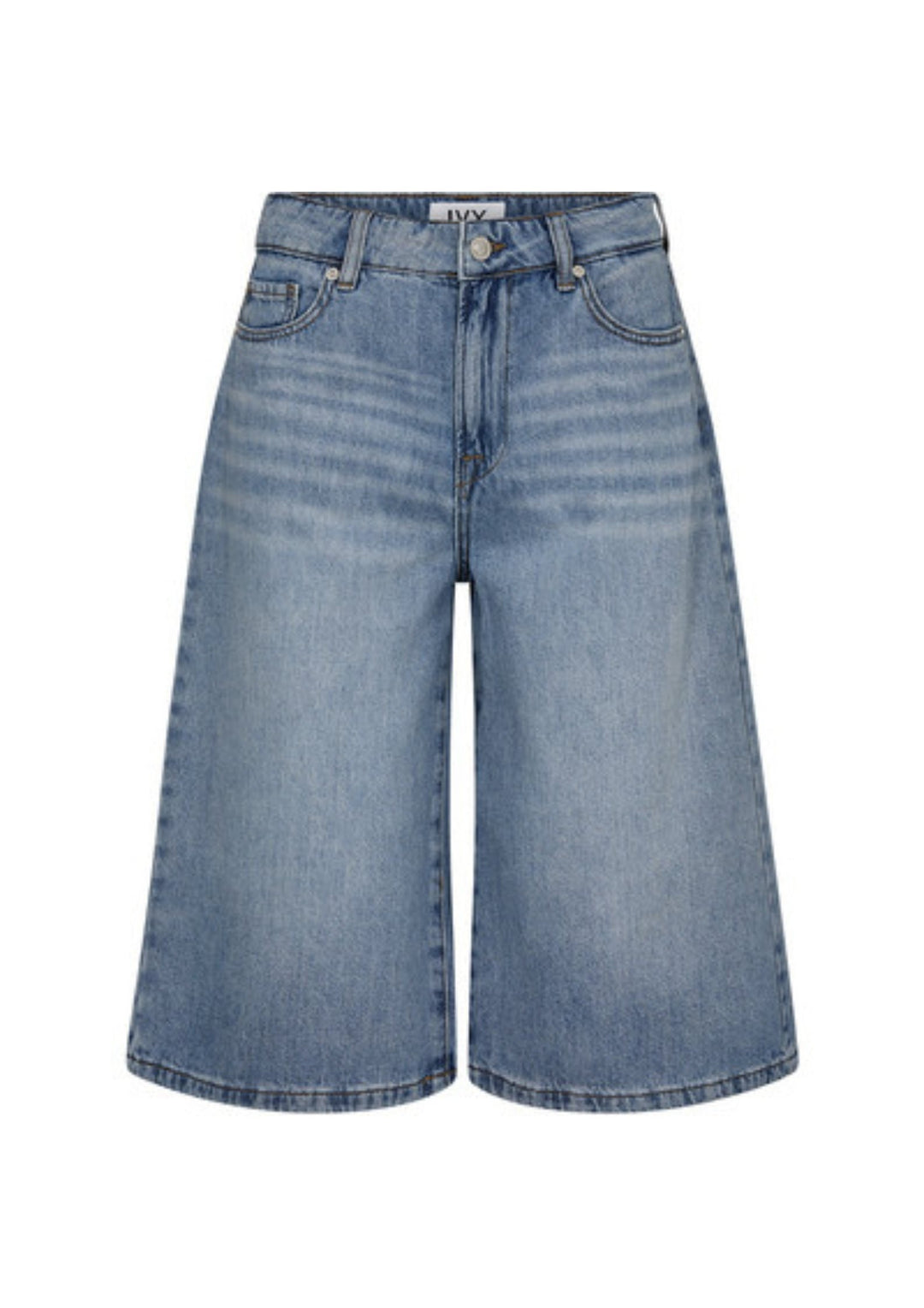 IVY - Augusta Long Shorts - Wash Palencia - Denim Blue