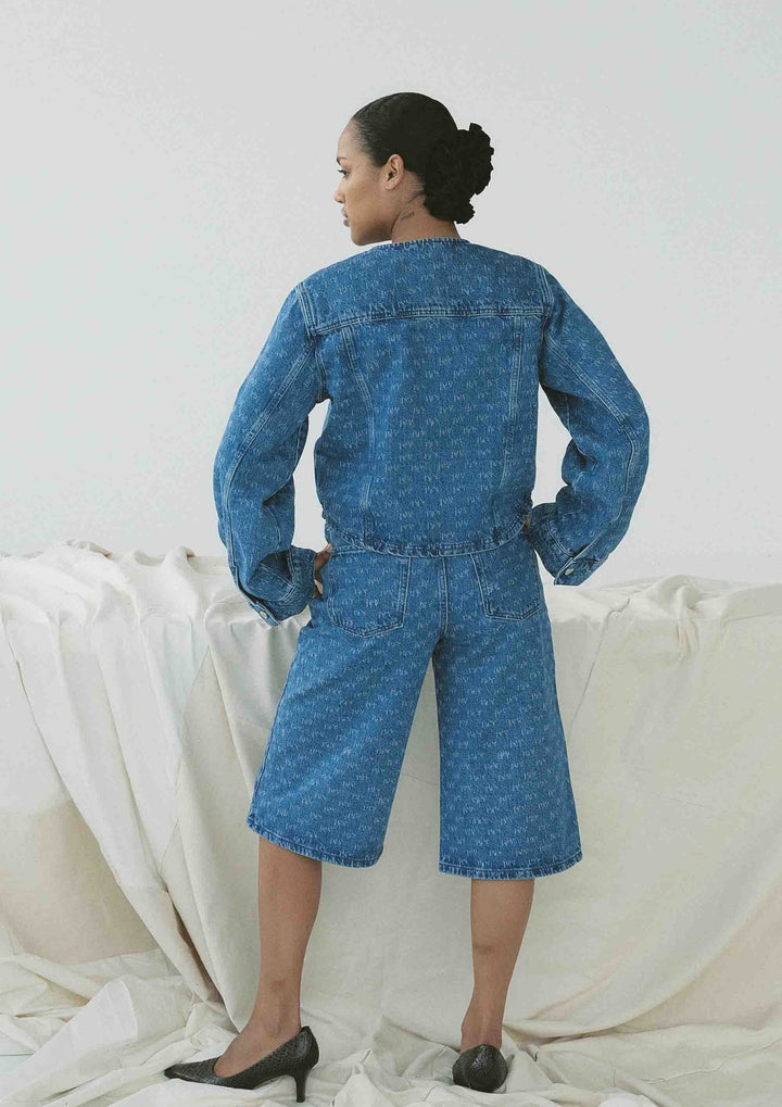 Ivy - Augusta Long Shorts - Wash Punch Needie
