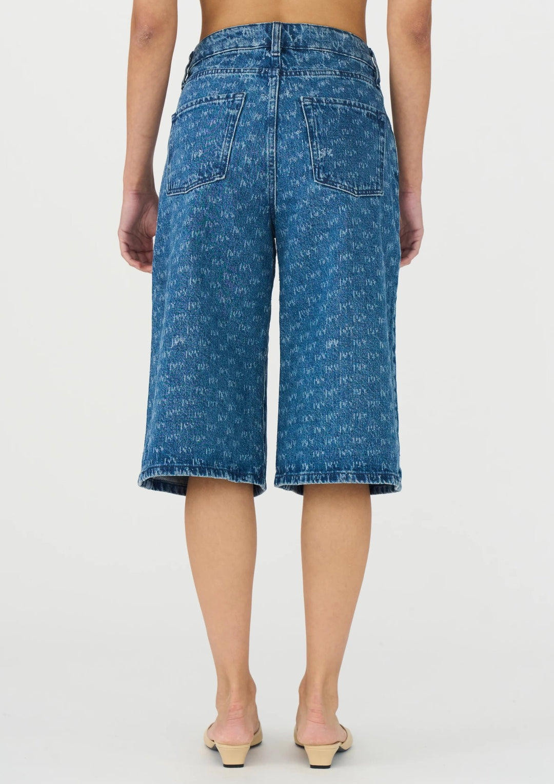 Ivy - Augusta Long Shorts - Wash Punch Needie