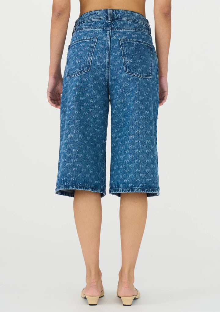 Ivy - Augusta Long Shorts - Wash Punch Needie
