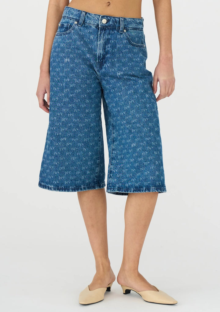 Ivy - Augusta Long Shorts - Wash Punch Needie