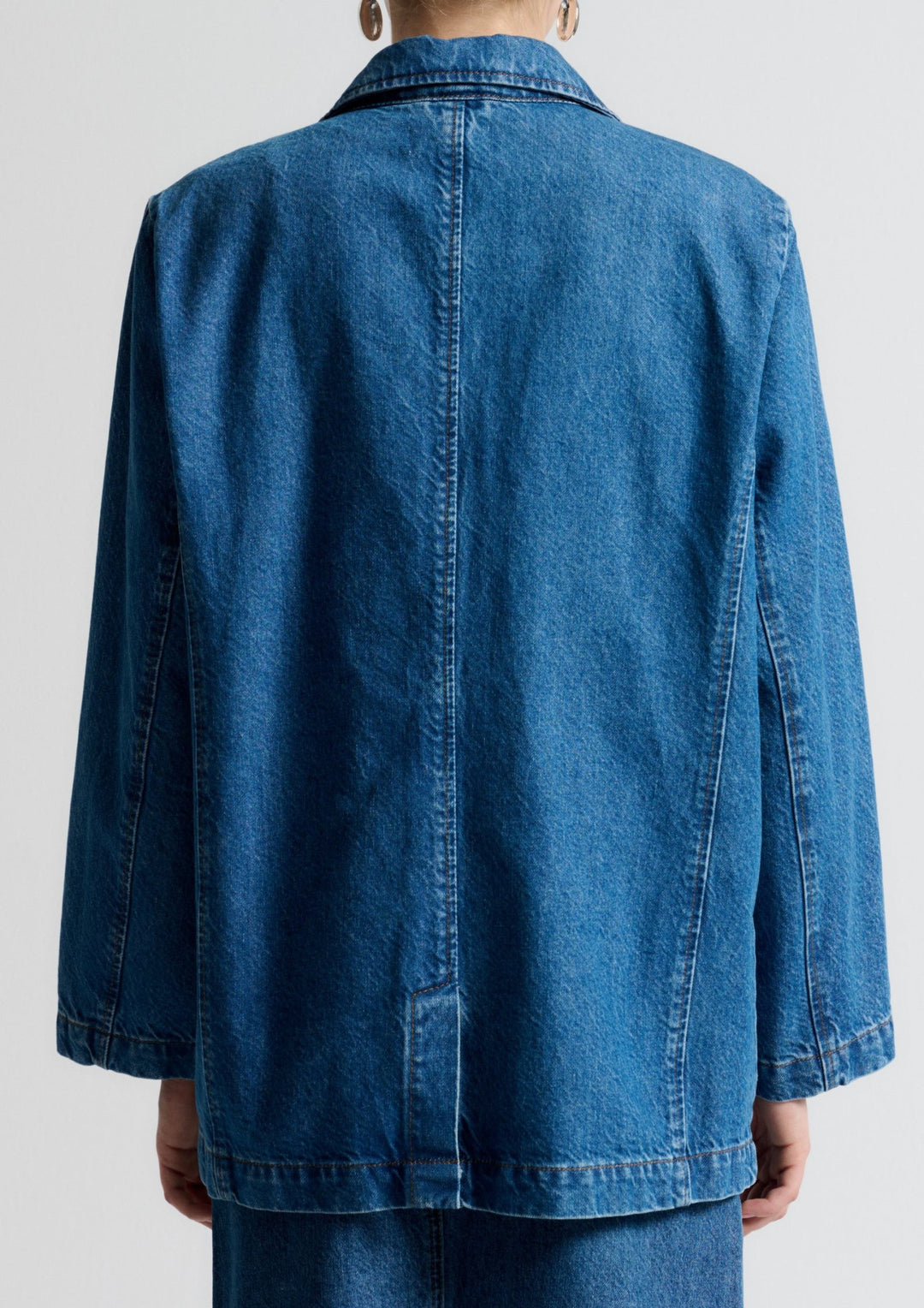 IVY - Brooke Boxy Blazer - Denim Wash