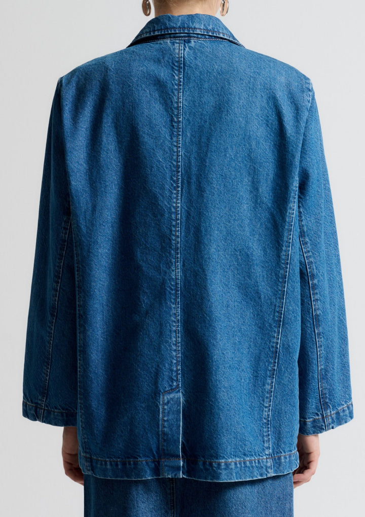 IVY - Brooke Boxy Blazer - Denim Wash