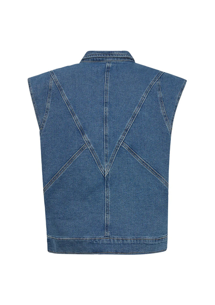 Ivy - Lulu Vest - Wash Vigo - Denim Blue