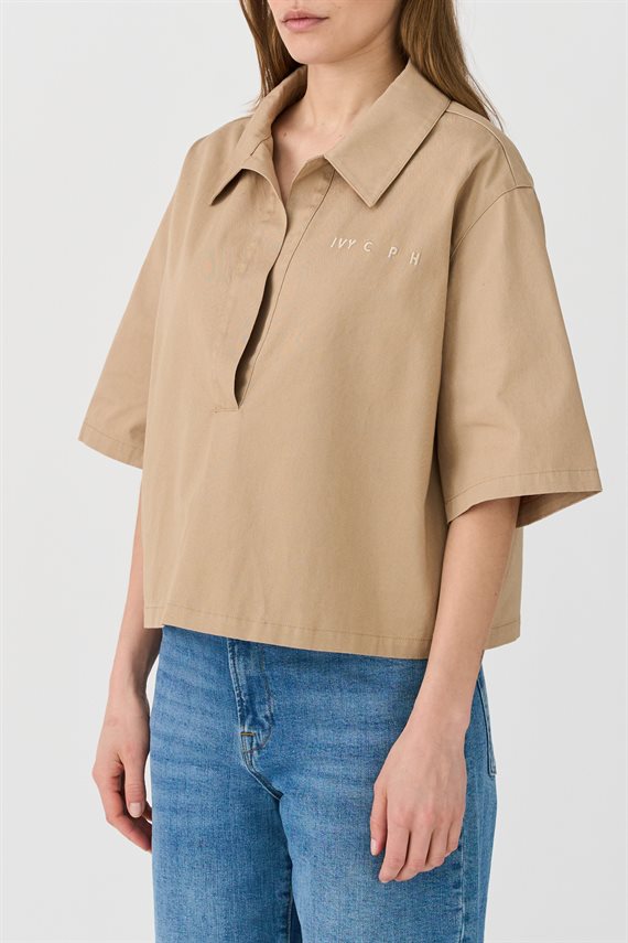 IVY - Morisette - Polo Skjorte - Khaki