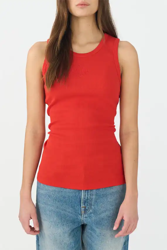 Ivy - Rita Tank Top - Flame Red