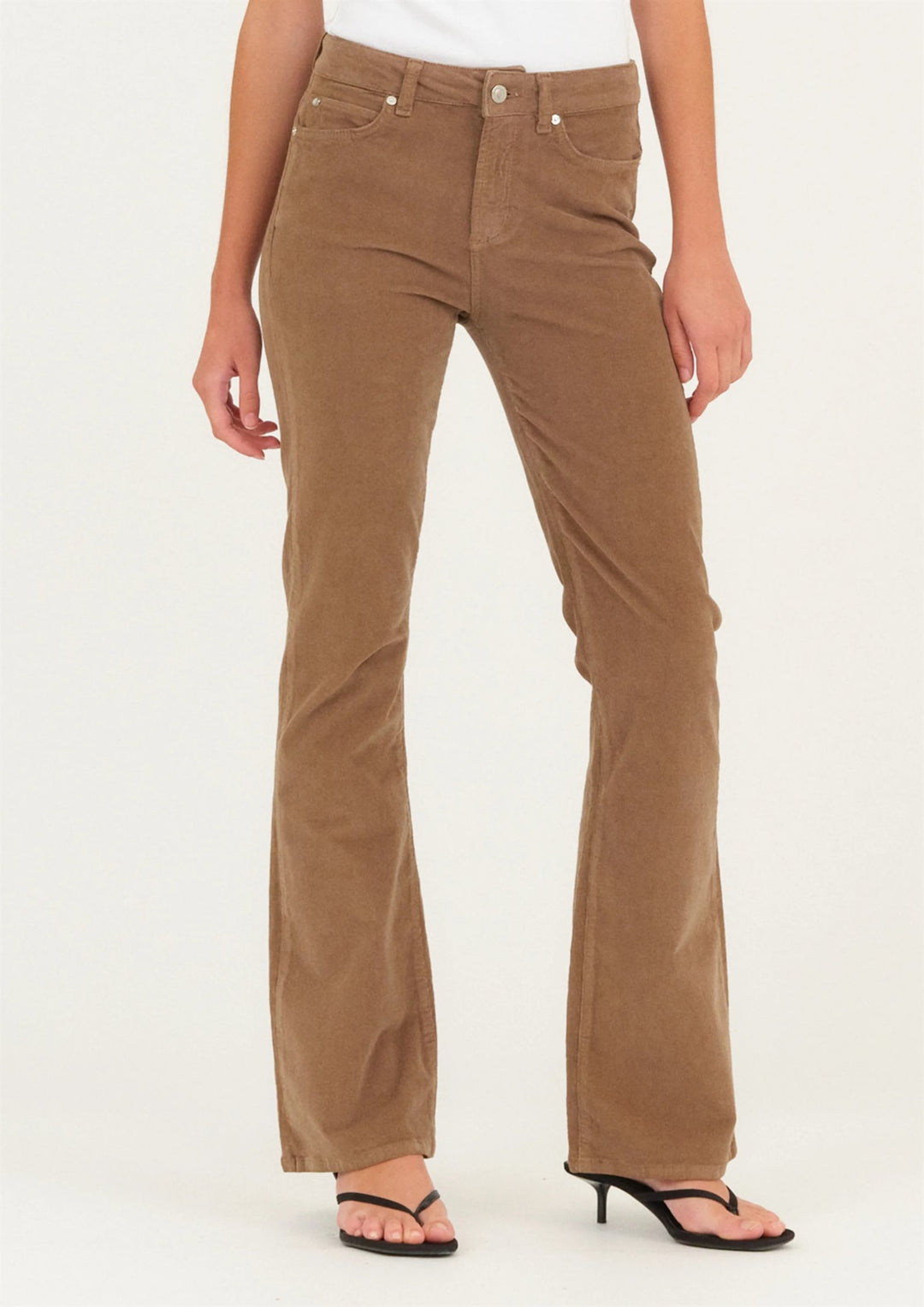 IVY - Tara Jeans Baby Cord - Cool Taupe