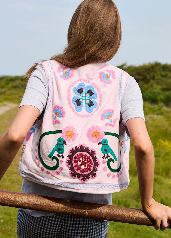 Sissel Edelbo - Caia Vest - Rose - Onesize