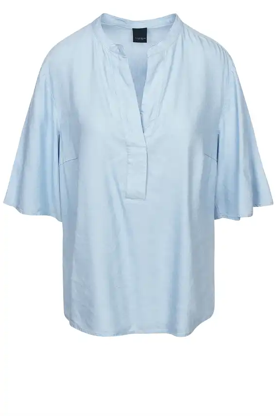 Luxzuz - Josiana Bluse - Brunnera Blue