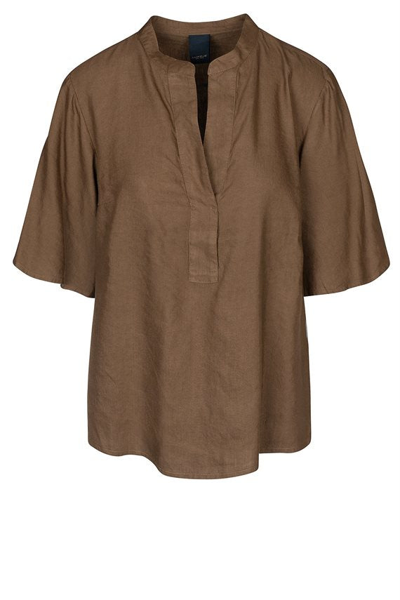 Luxzuz - Josiana Blouse - Deep Taupe