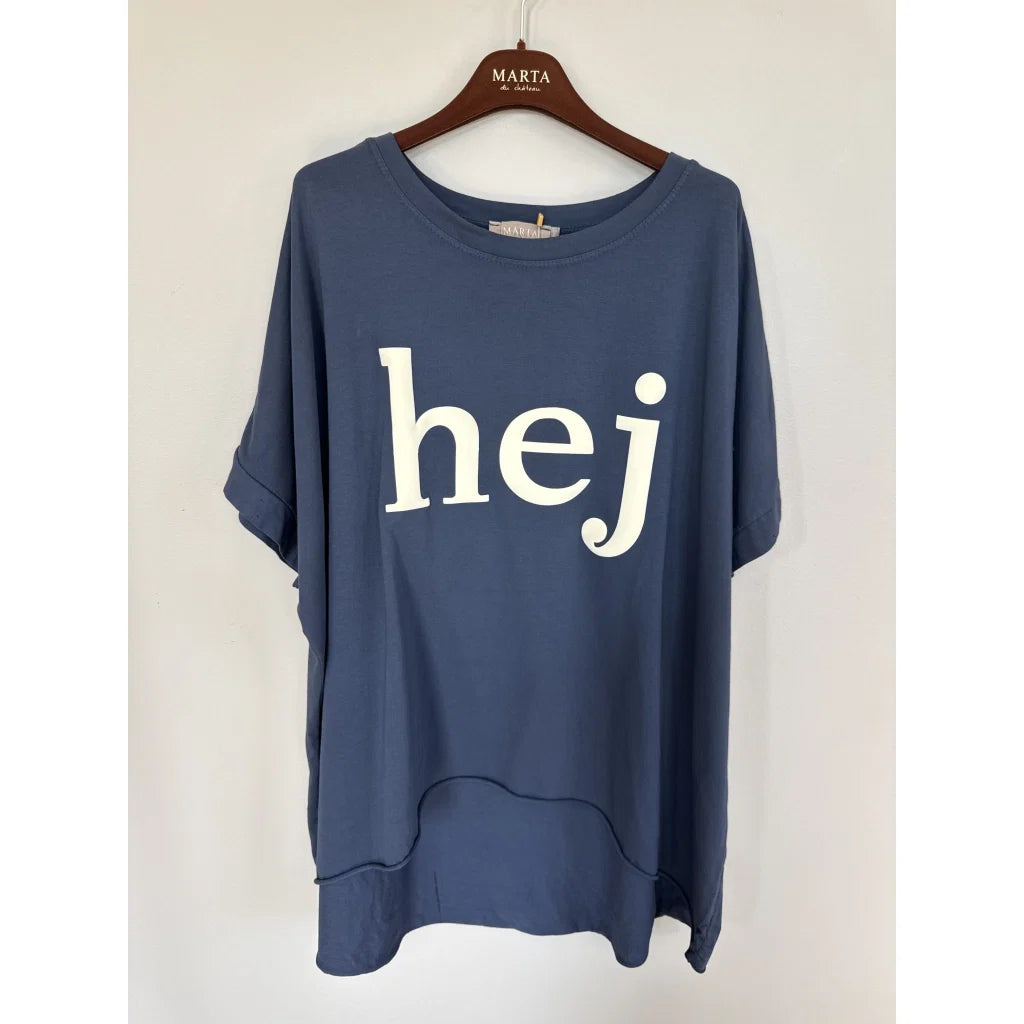 Marta - Junia Tee - Kaki/Navy - ONESIZE