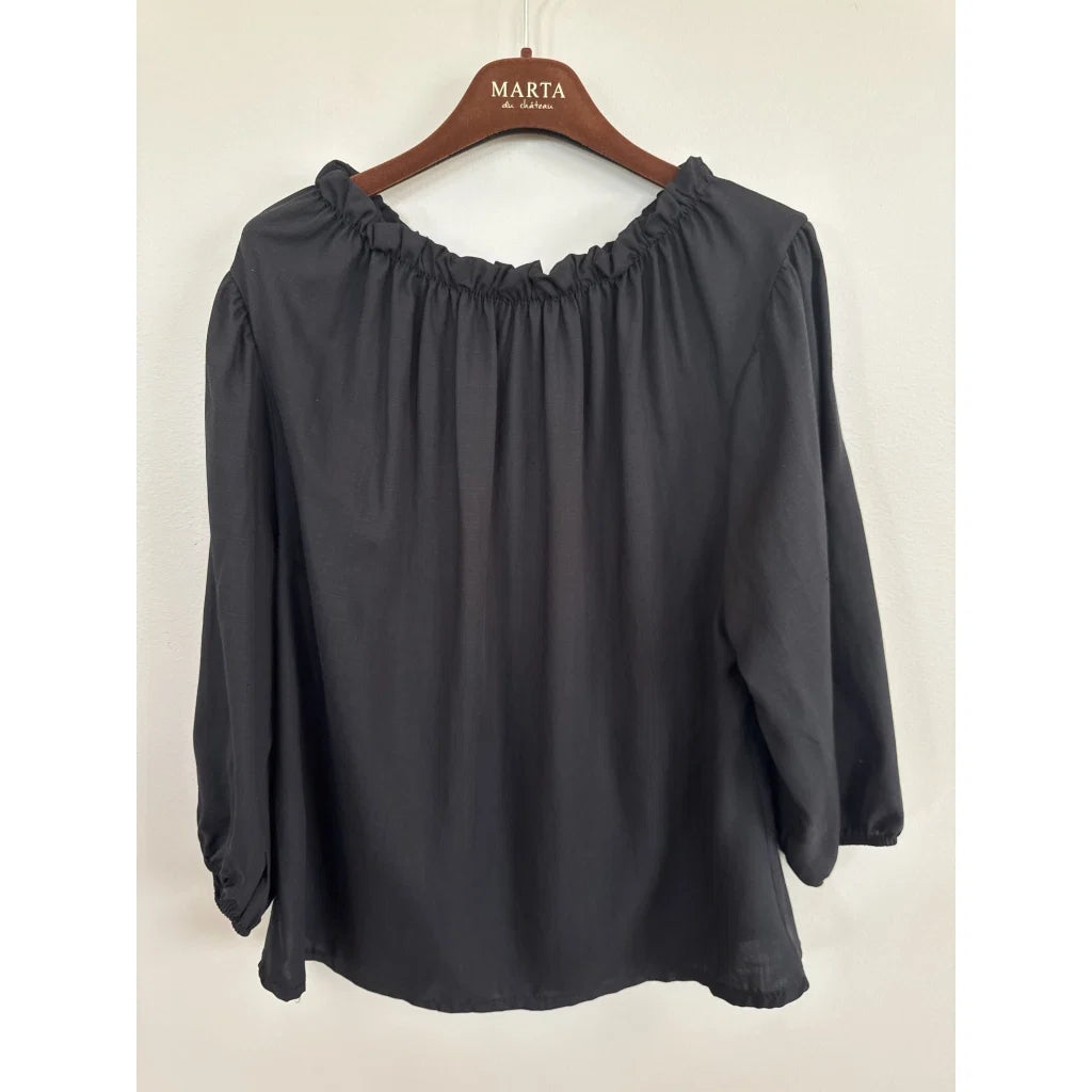 Marta - Juniper Blouse - Black