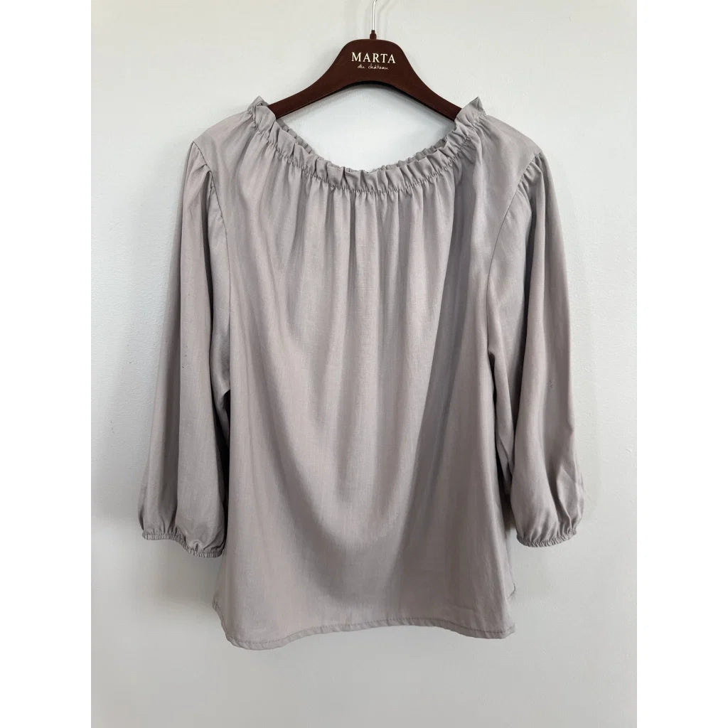 Marta - Juniper Blouse - Fango