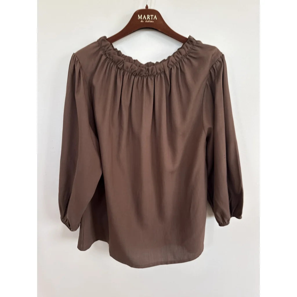 Marta - Juniper Blouse - Moro