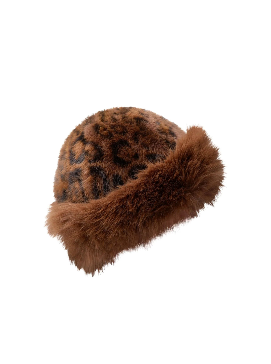 Black Colour - Kajsa Fluffy Hat - ONESIZE