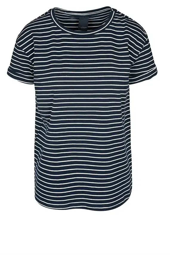 Luxzuz - Karin T-shirt - Navy Blue