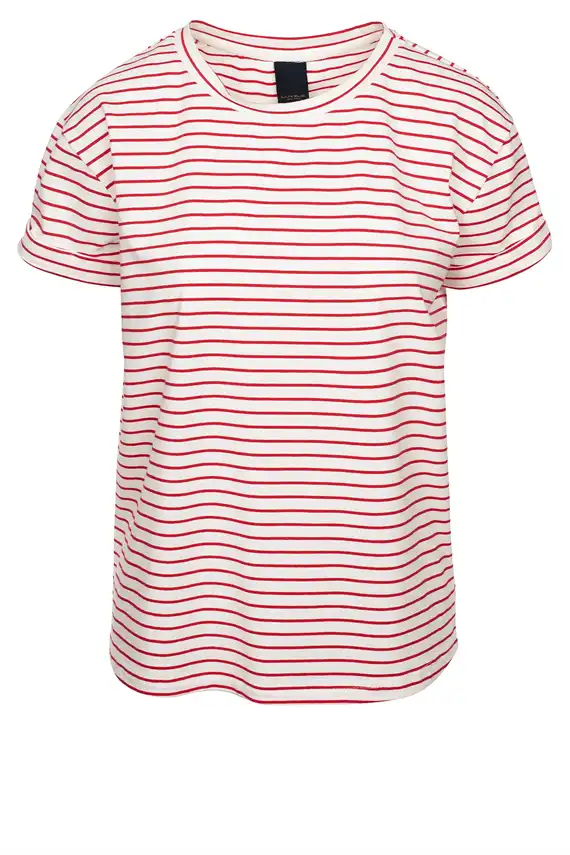 Luxzuz - Karin T-shirt - Flame Scarlet