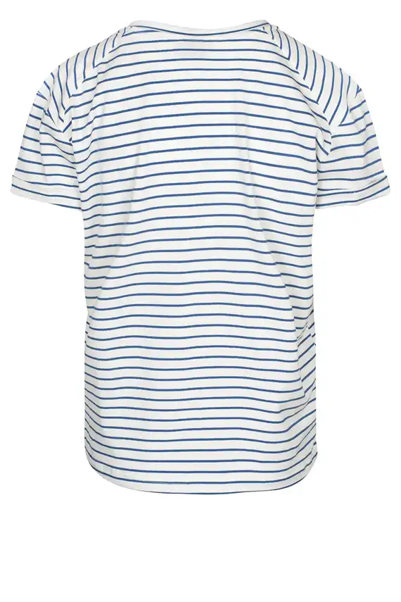 Luxzuz - Karin T-shirt - Baja Blue
