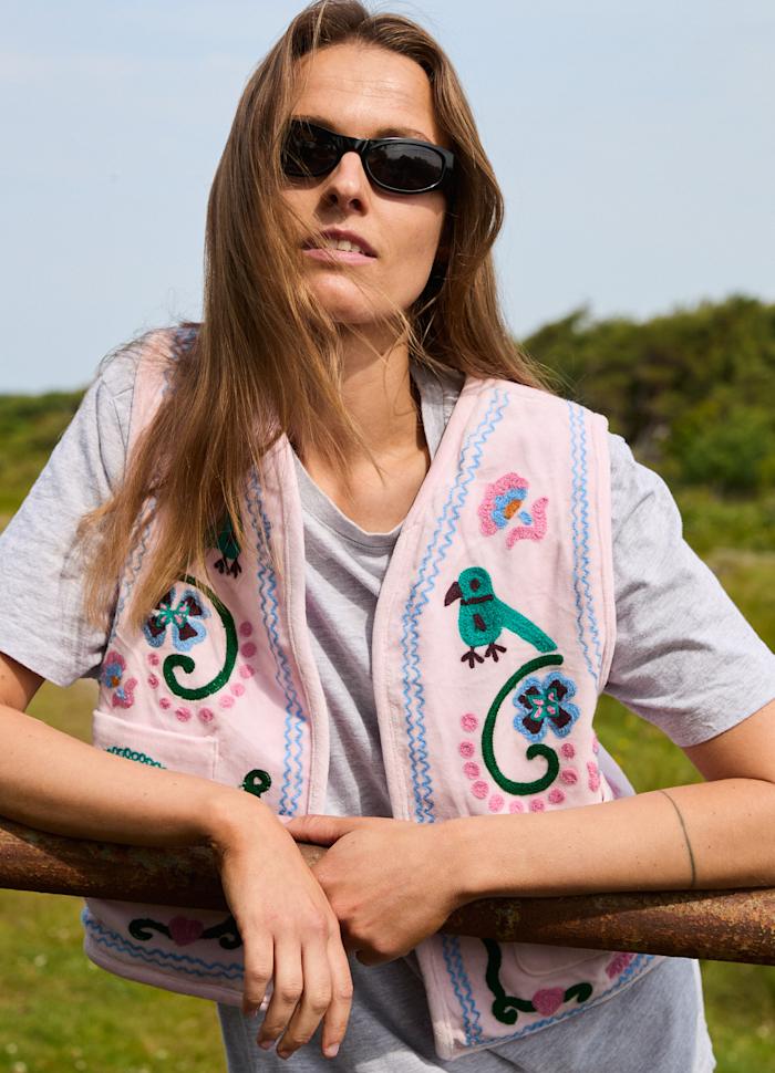Sissel Edelbo - Caia Vest - Rose - Onesize