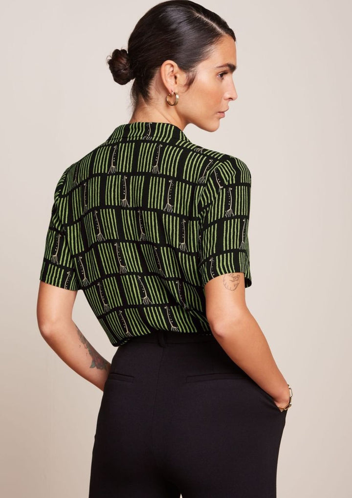 King Louie - Bella Blouse Medina - Black