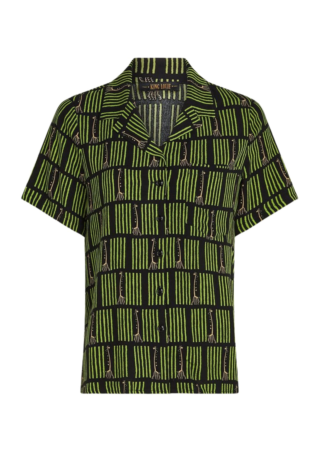 King Louie - Bella Blouse Medina - Black