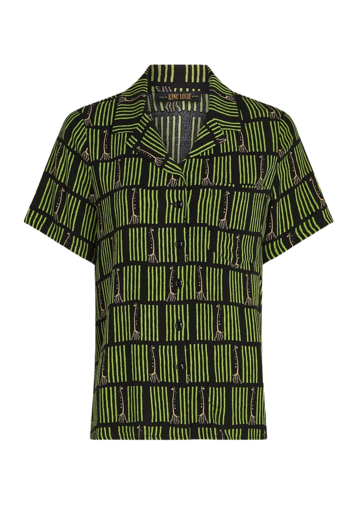 King Louie - Bella Blouse Medina - Black
