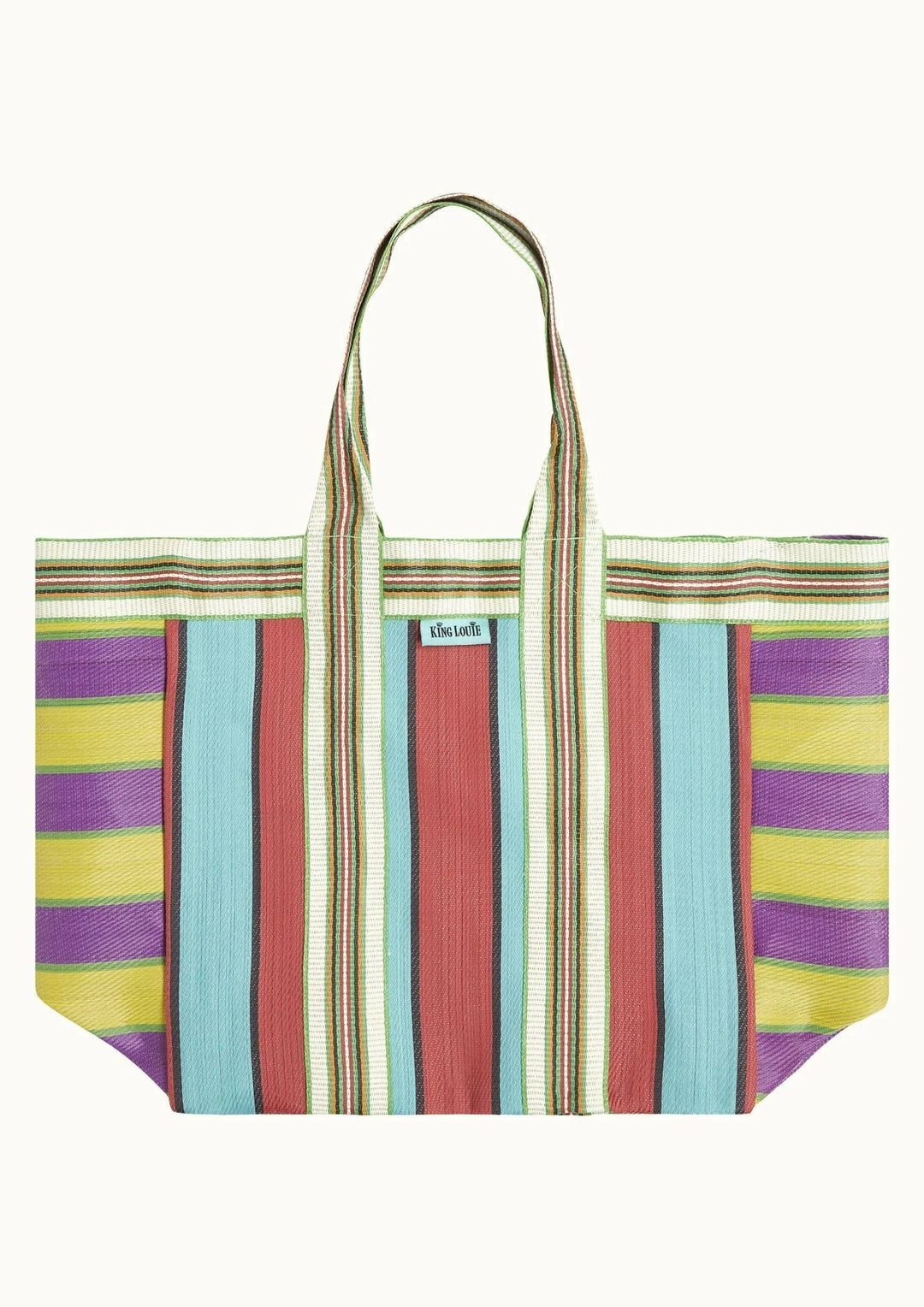 King Louie - Big Shopper - Mercado Bag - Azure Green - Onesize