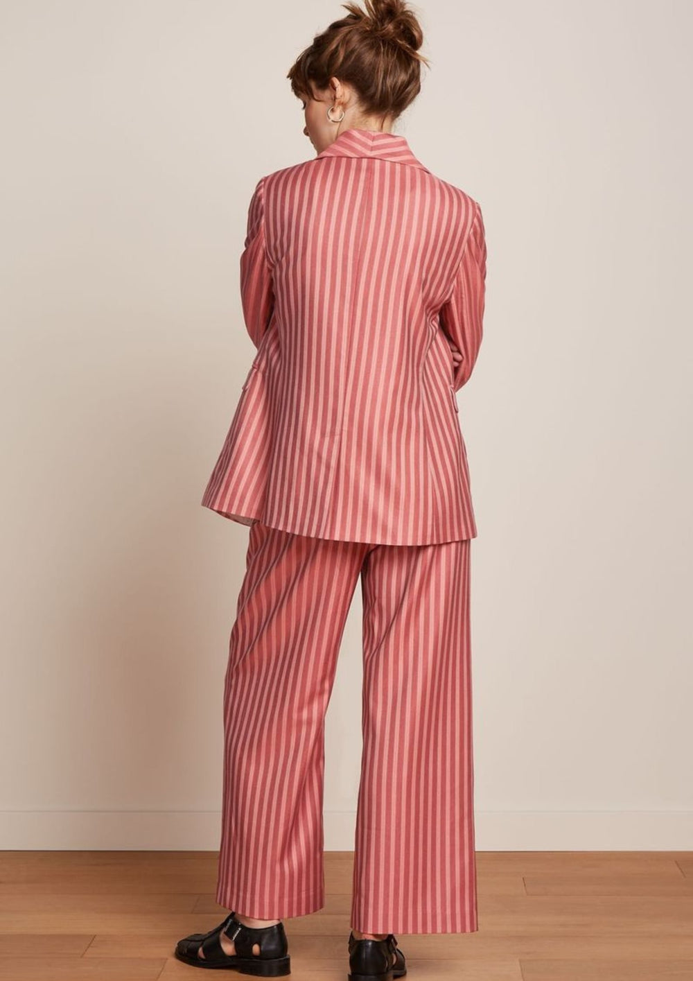 King Louie - Billie Blazer - Vice Stripe - Dusty Rose