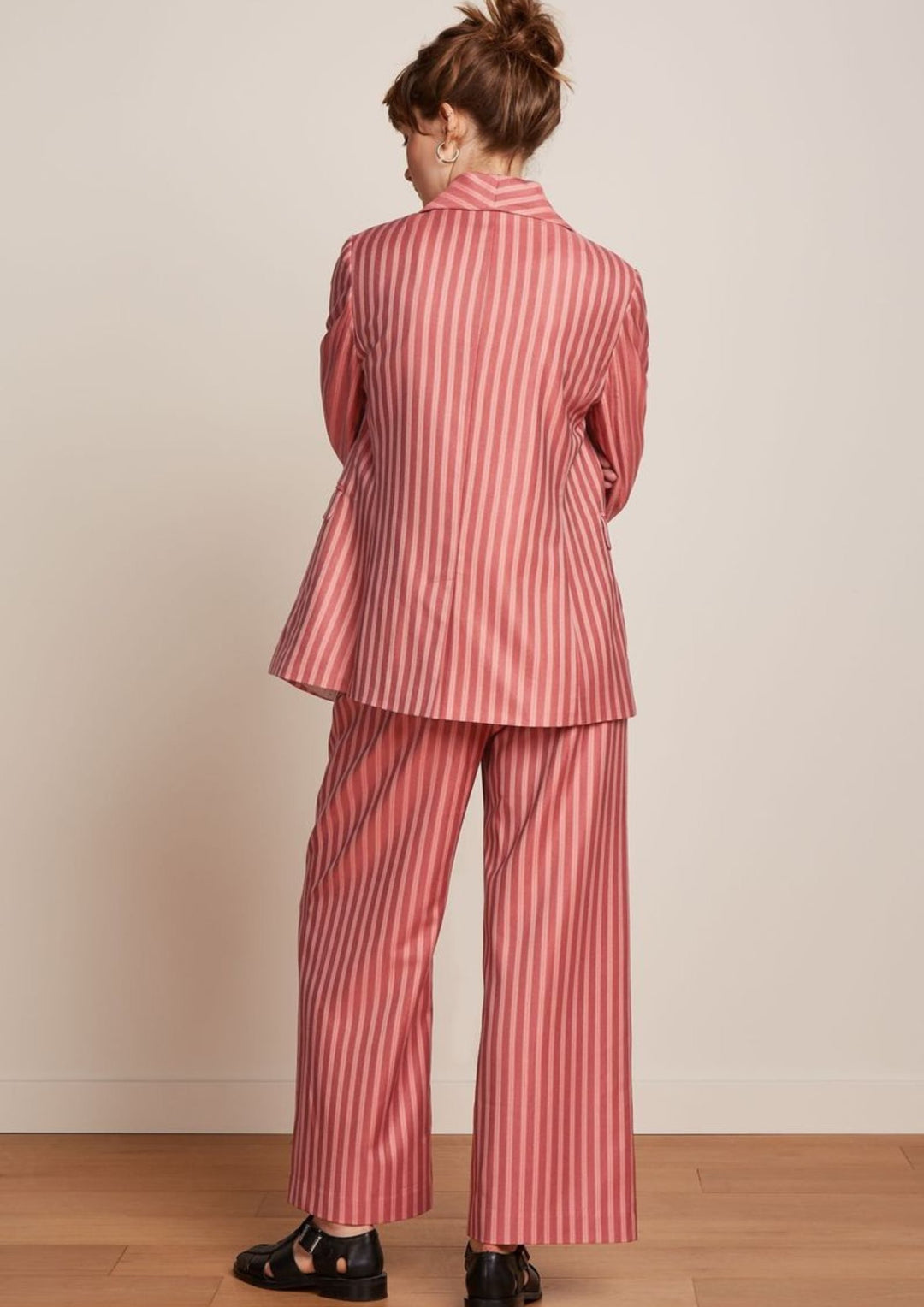 King Louie - Billie Blazer - Vice Stripe - Dusty Rose