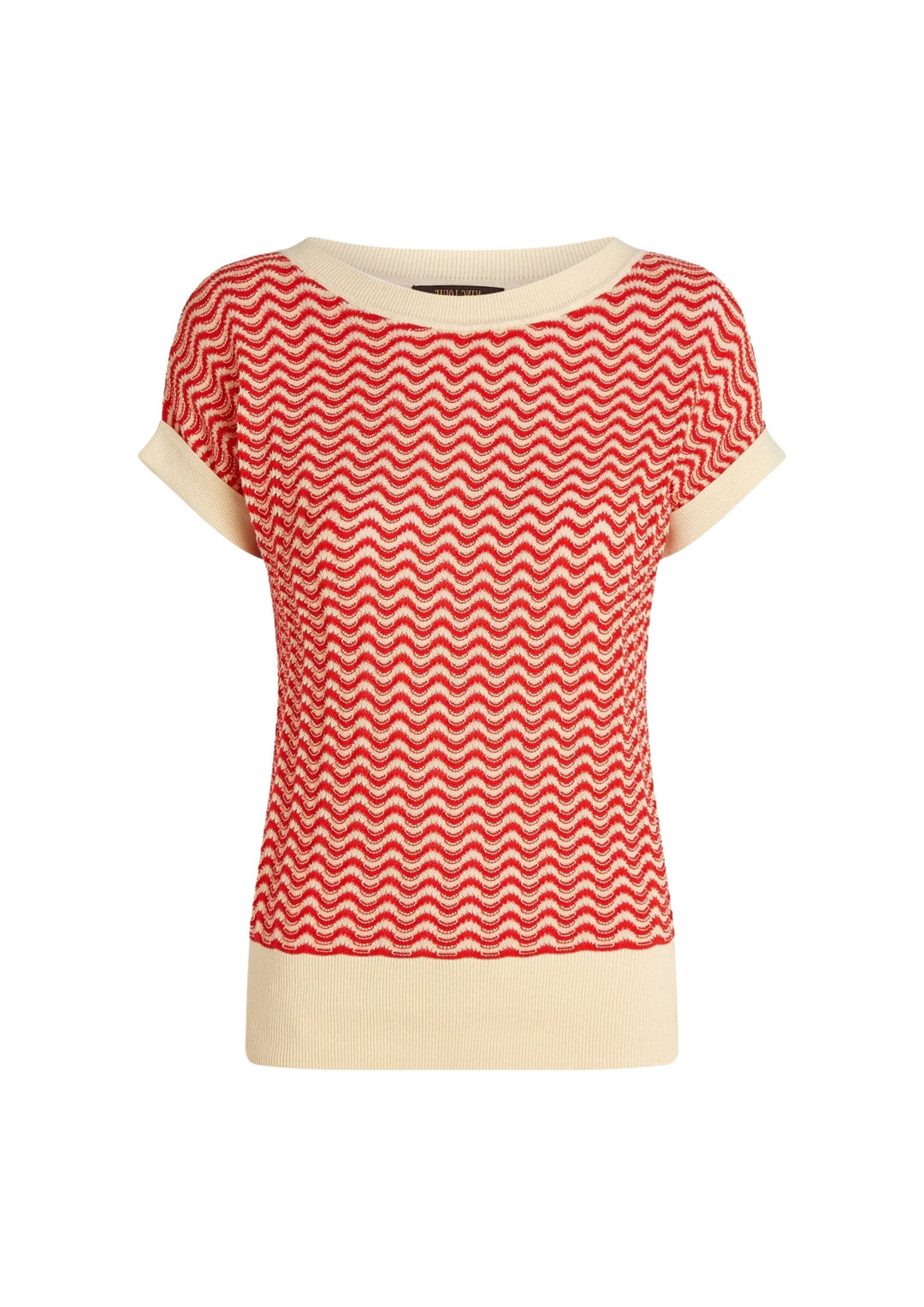 King Louie - Boatneck Top Tide - Fire Red