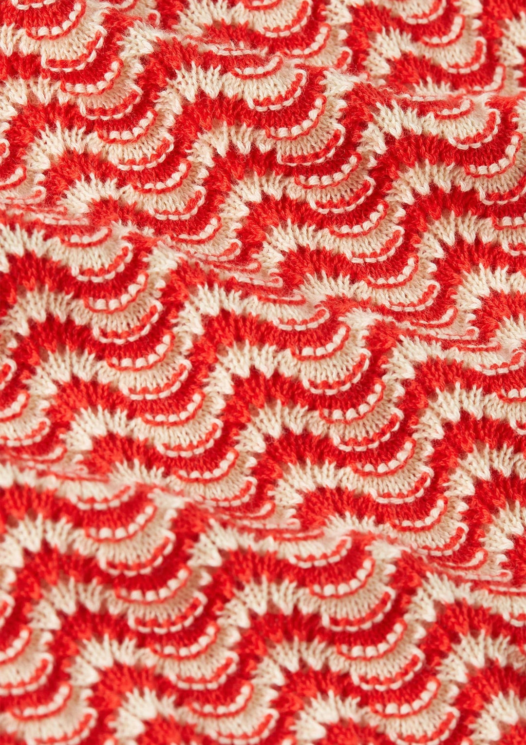 King Louie - Boatneck Top Tide - Fire Red