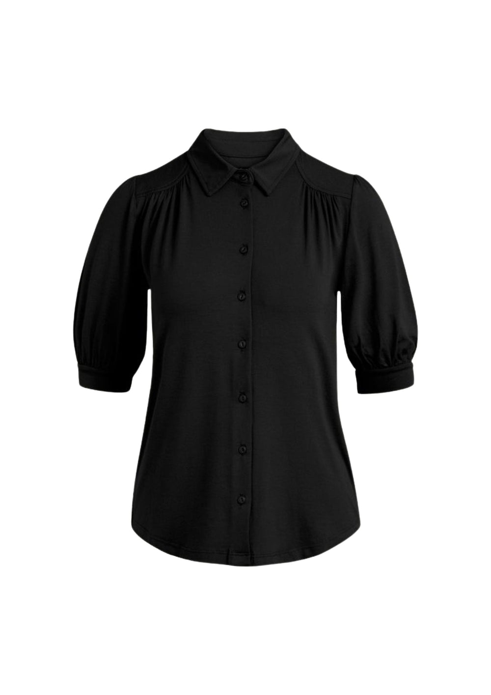 King Louie - Carina Blouse - Viscose Light - Black