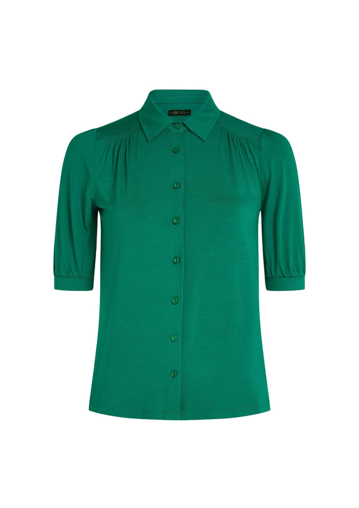 King Louie - Carina Blouse - Viscose Light - Nile Green