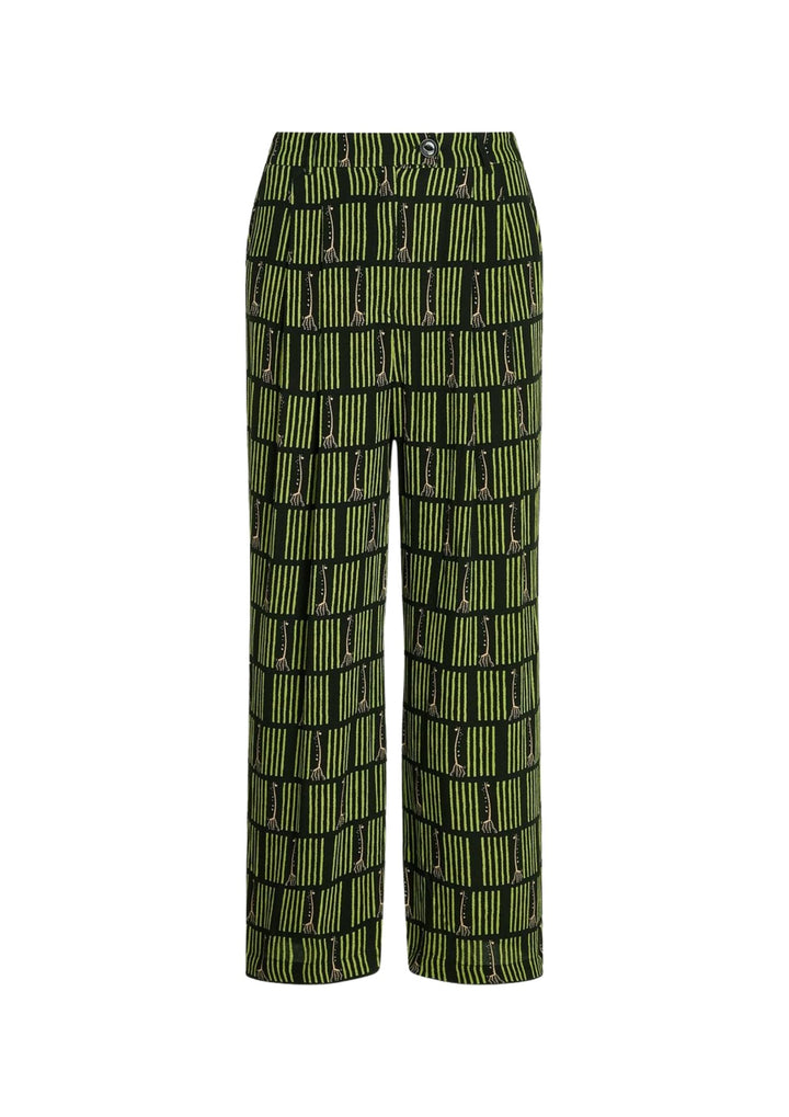 King Louie - Fintan Cropped Bukser Medina - Black