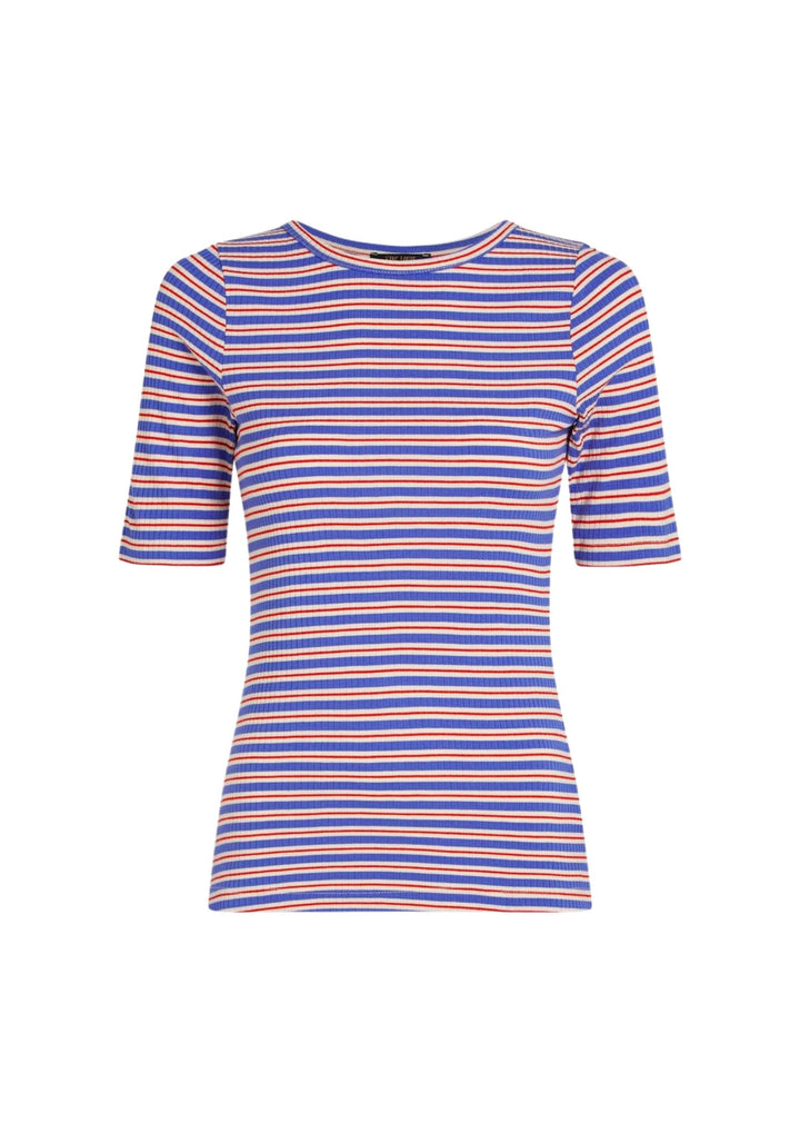 King Louie - Lili tee Surf Stripe - Baja Blue