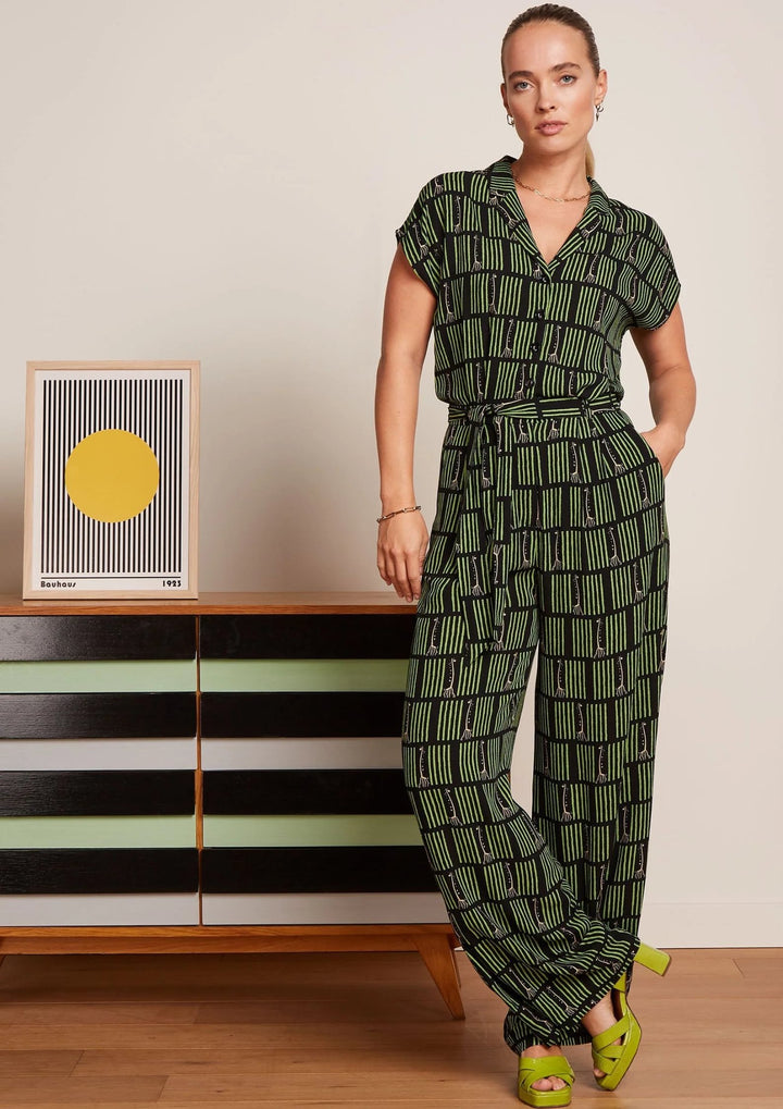 King Louie - Maria Jumpsuit Medina - Black