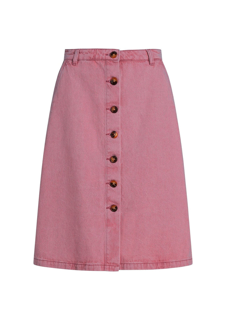 King Louie - Mary Nederdel - Coloured Denim - Mellow Rose