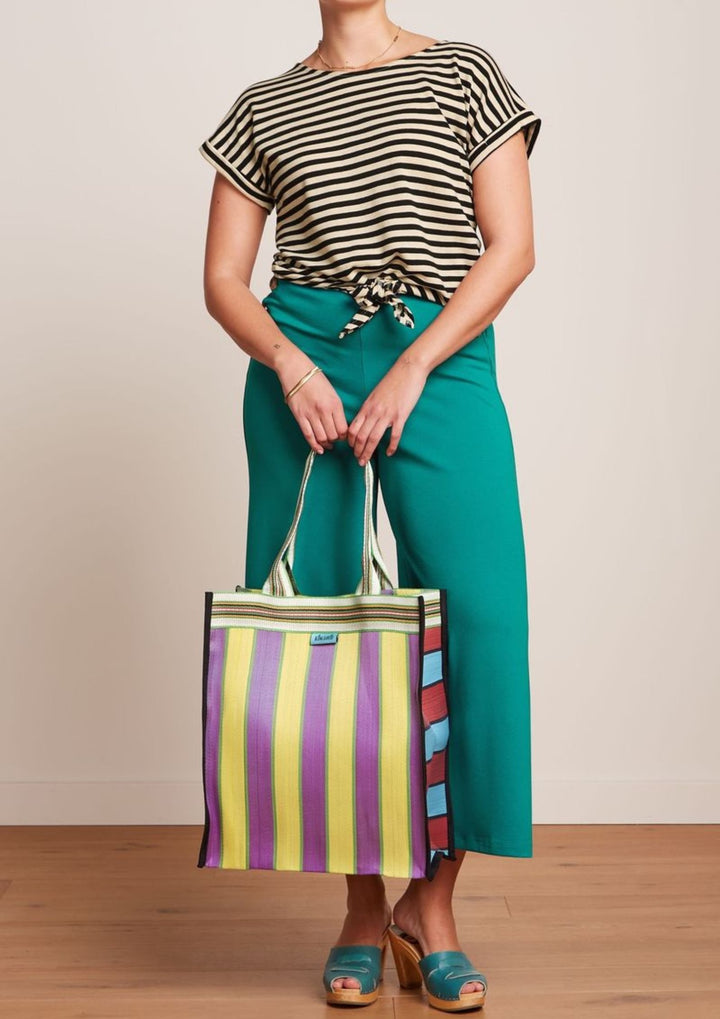 King Louie - Small Shopper - Mercado Bag - Azure Green - Onesize
