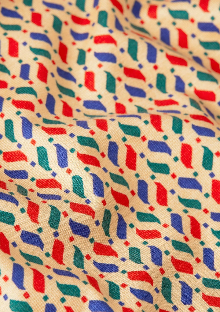 King Louie - Tex Blouse - Cocolupa Chino Cream
