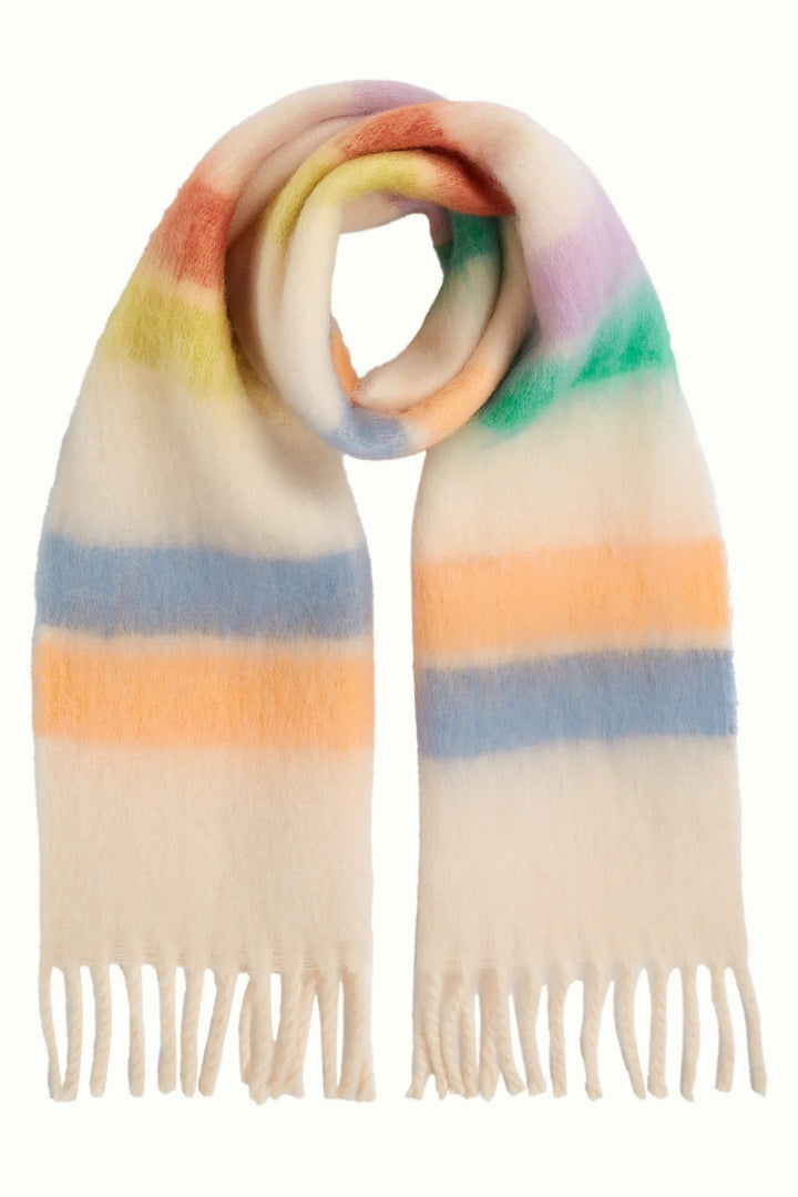 King Louie - Striped halstørklæde - Muliti Color - ONESIZE