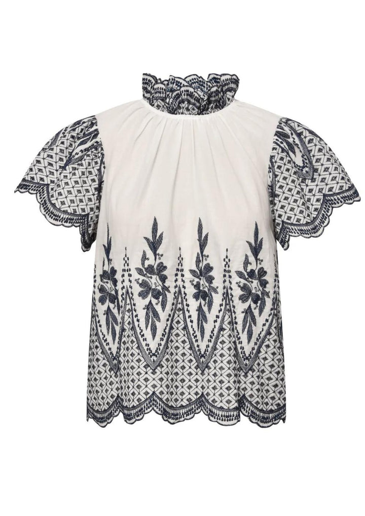 Gossia - MiniGO Bluse - Off-White