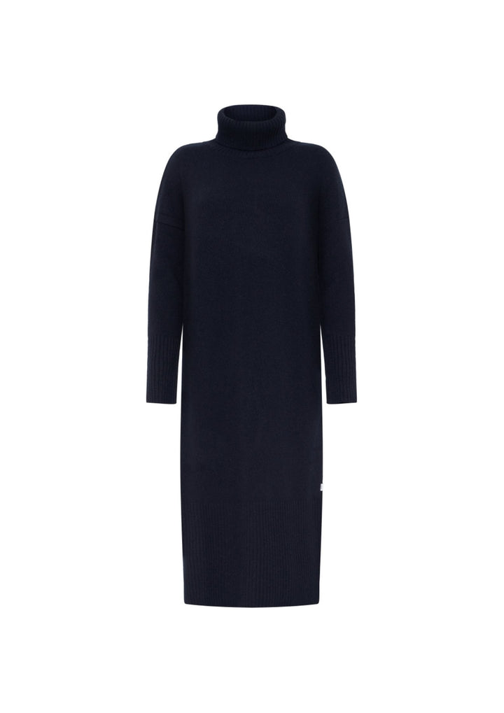 Klitmøller - Gro Strik Kjole - Navy