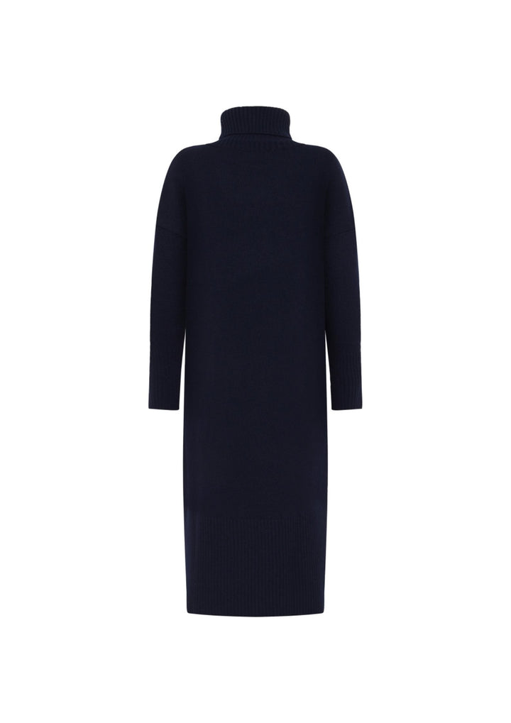 Klitmøller - Gro Strik Kjole - Navy