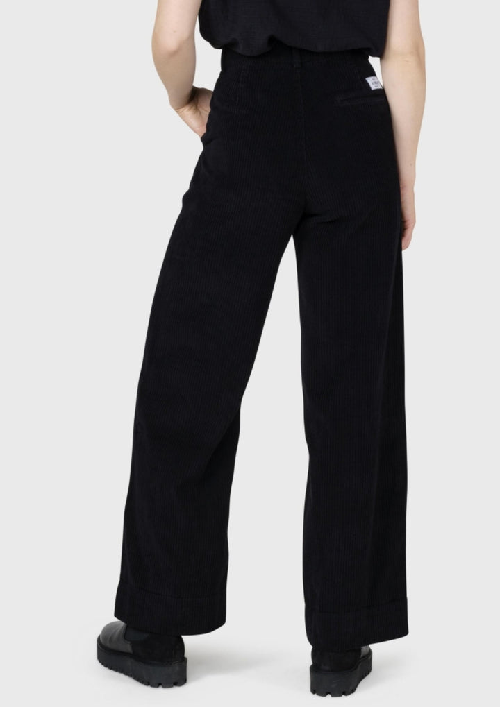 Klitmøller - Lydia Jumbo Corduroy Bukser - Black