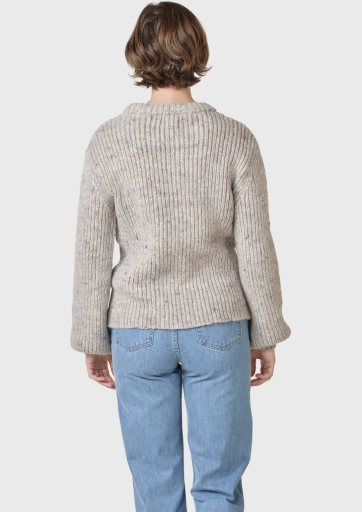 Klitmøller - Maude Jumper Strik - Pastel Sand