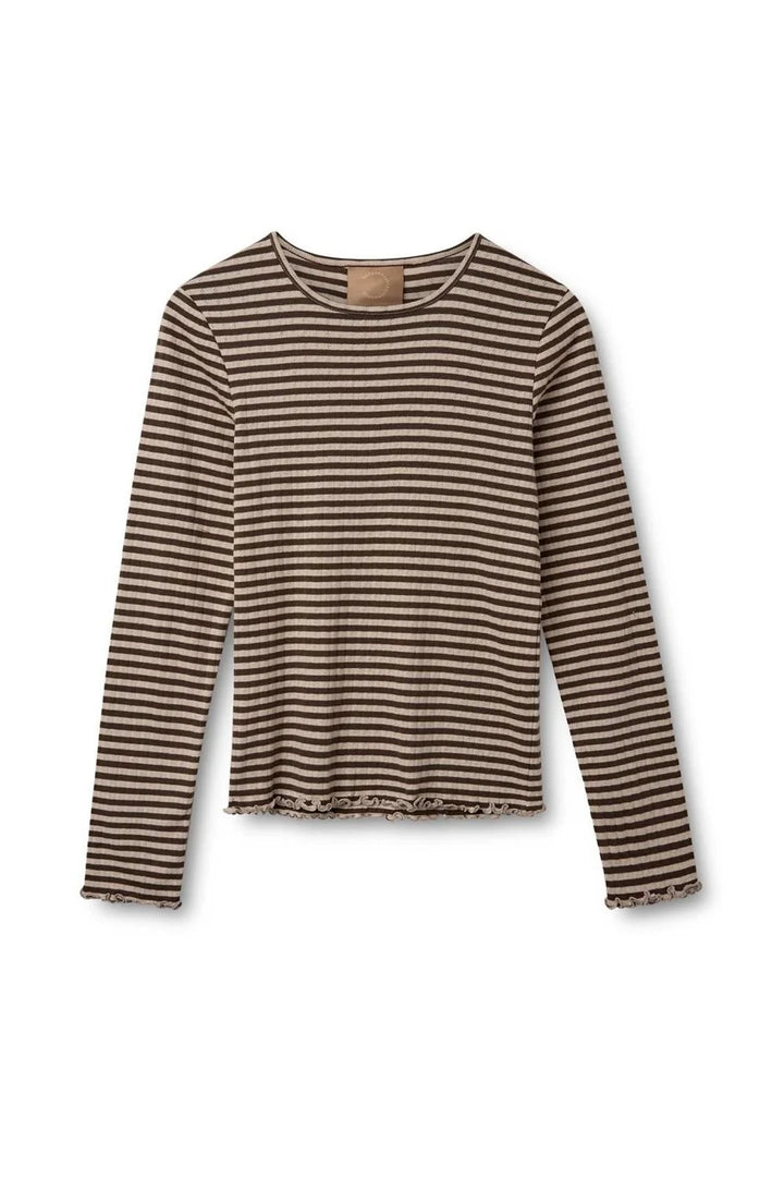 Kopenhaken - Soft LS Stribet langærmet - Slate Black