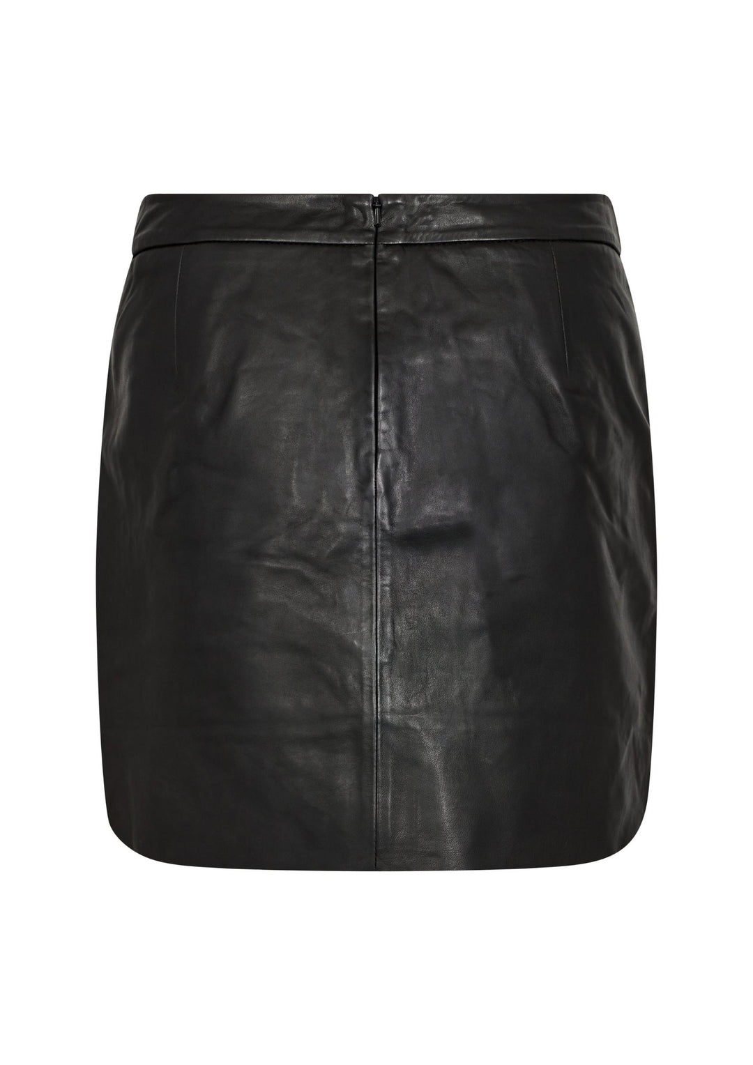 IVY - Kylie Leather Mini Nederdel - Black