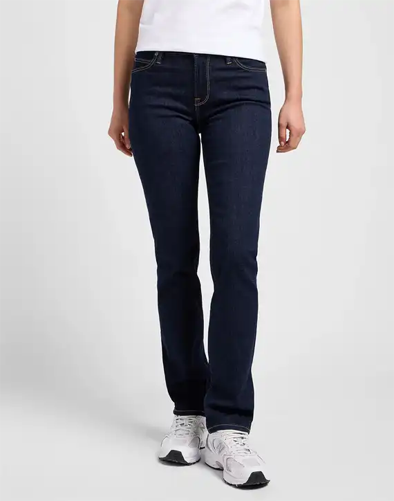 Lee - Marion Straight Jeans - Rinse Blue