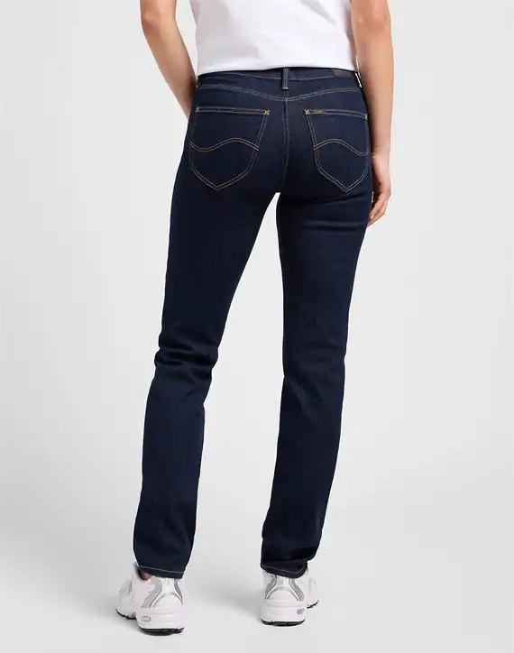 Lee - Marion Straight Jeans - Rinse Blue
