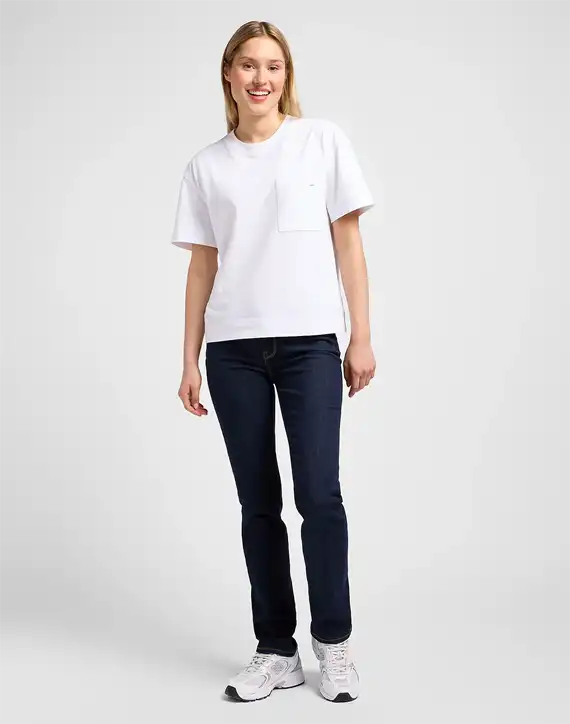 Lee - Marion Straight Jeans - Rinse Blue